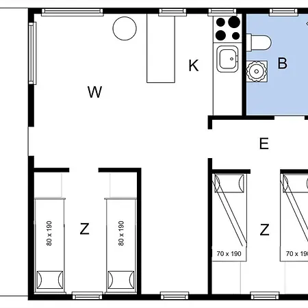 104-ringkobing-sneppedalen-8 度假居 灵克宾